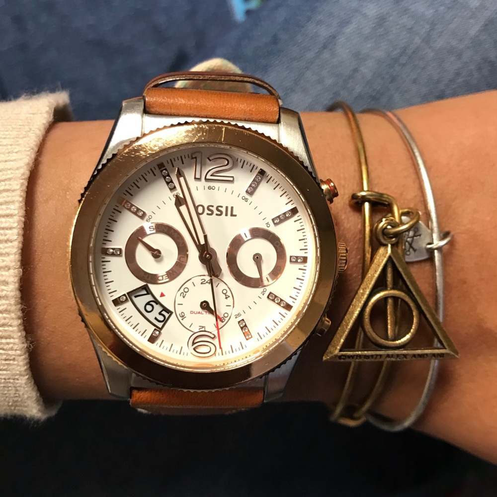 Fossil Leather Watch